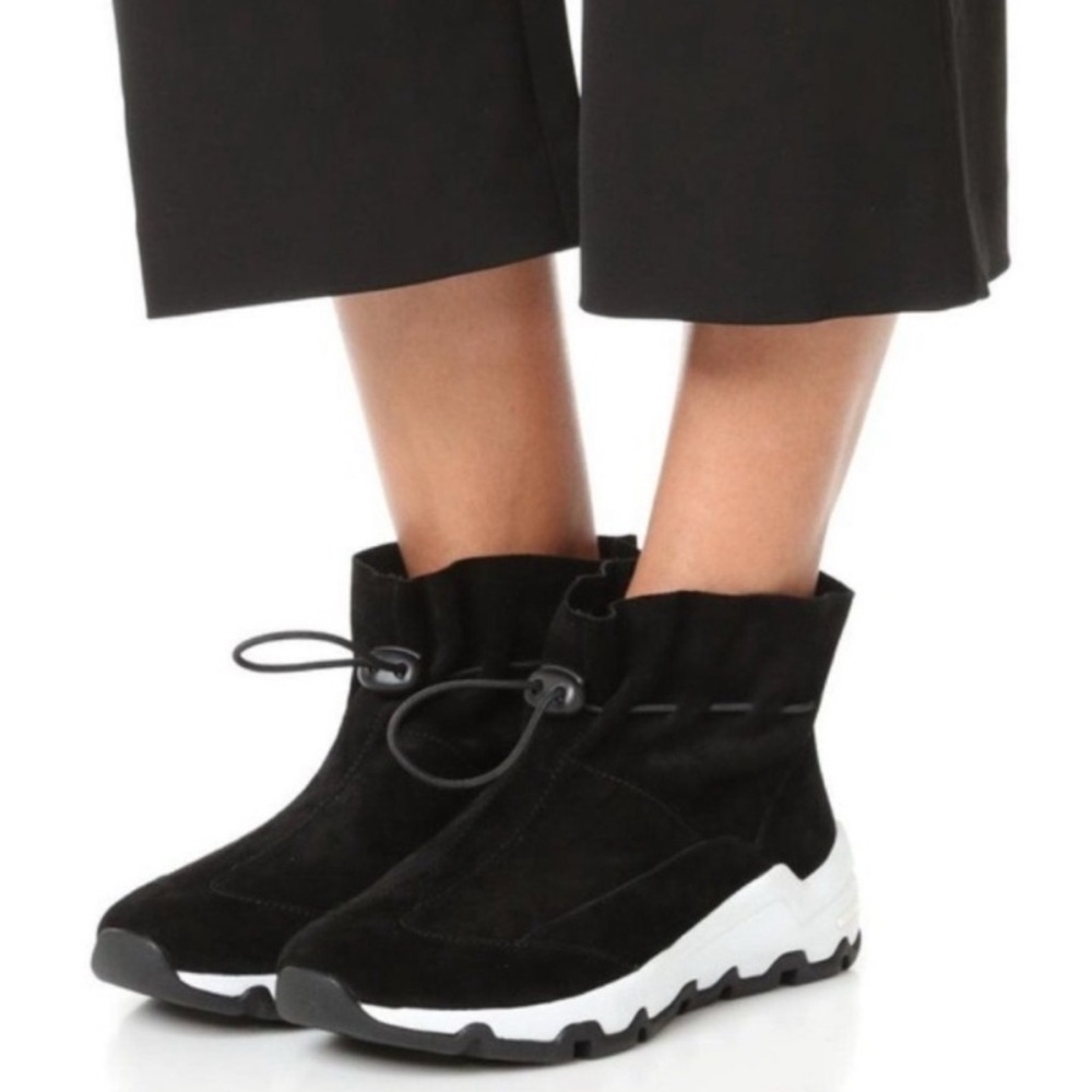 OPENING CEREMONY Ikke High Top Sneaker Black‎ Suede US 7.5 EU 37.5